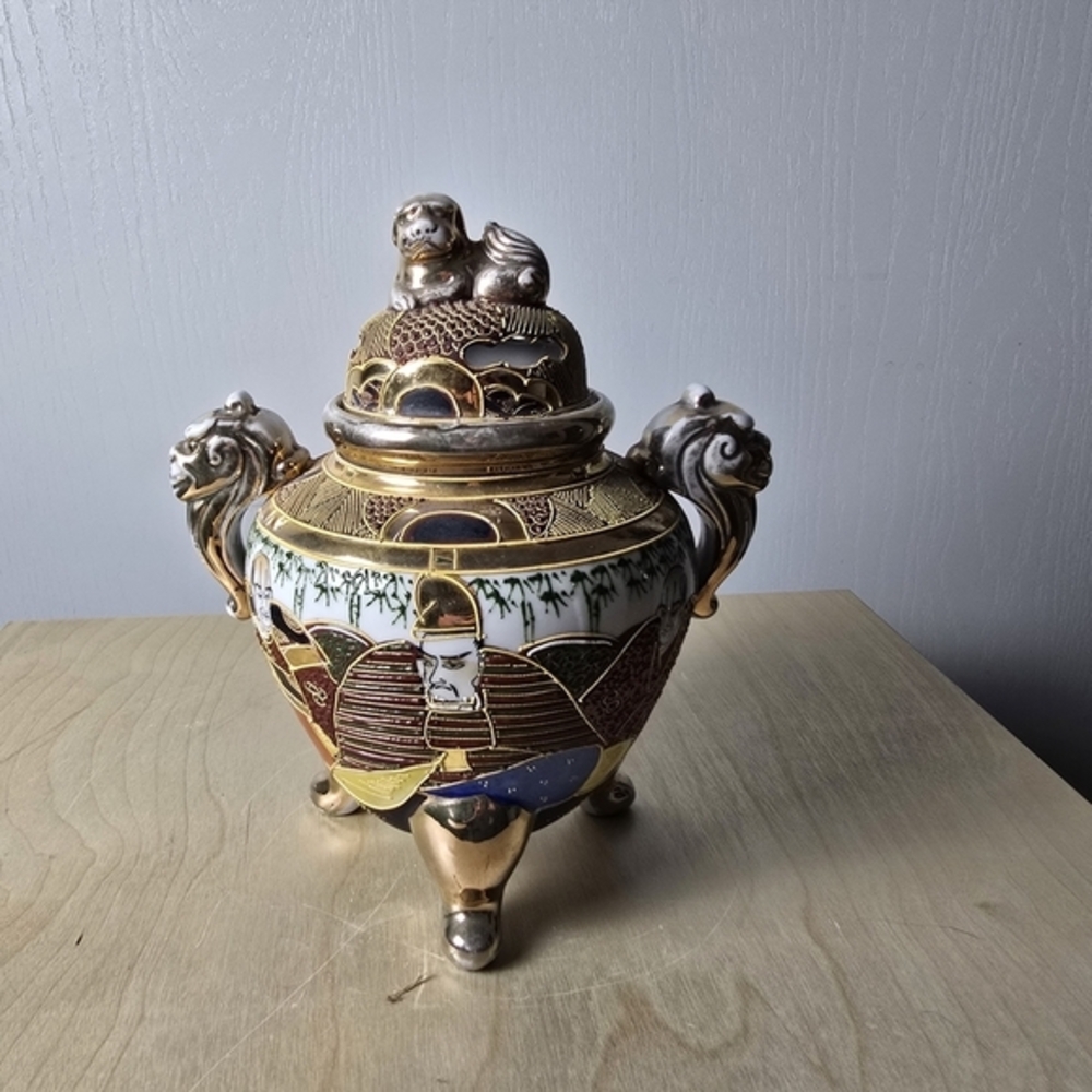 Japanese Satsuma Incense Burner